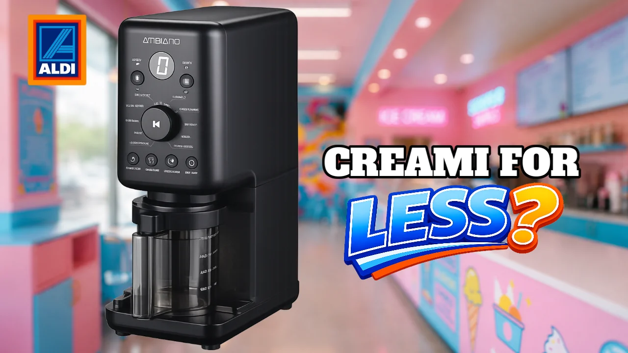 Ambiano Premium Ice Cream Maker video thumbnail