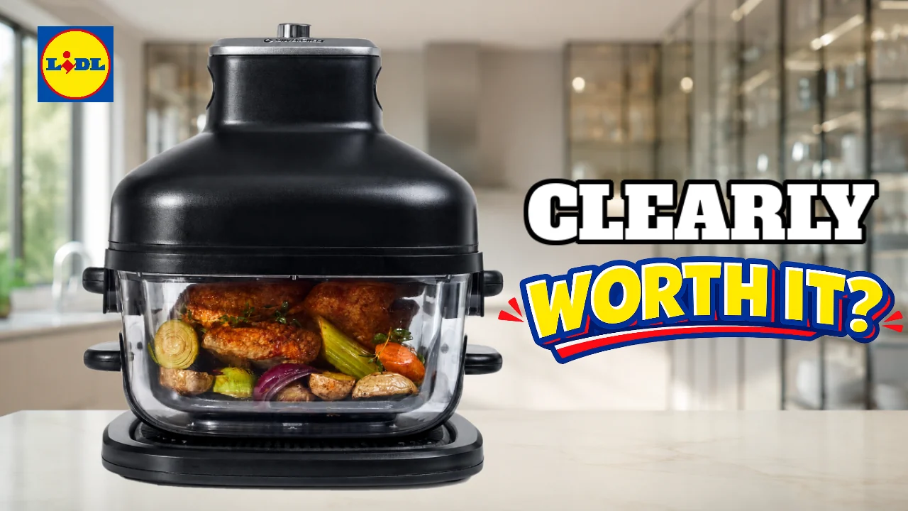 SilverCrest Glass Air Fryer video thumbnail